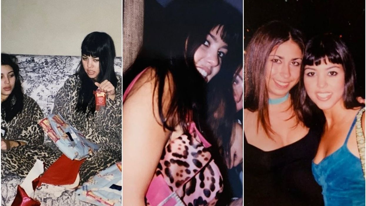 Kourtney Kardashian publikon foto nga 1999 me motrat e saj