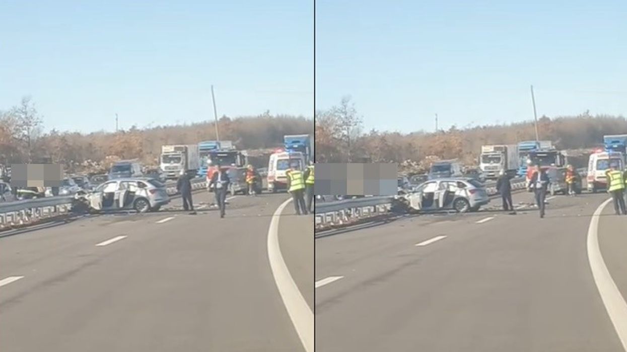 Aksident trafiku në Dollc të Klinës, katër të lënduar