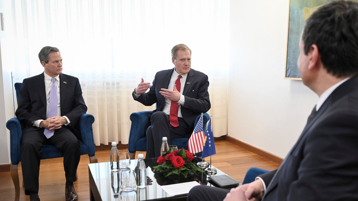 Kurti priti kongresistët Mike Turner dhe Donald Norcross, fokus në bashkëpunimin ushtarak me SHBA