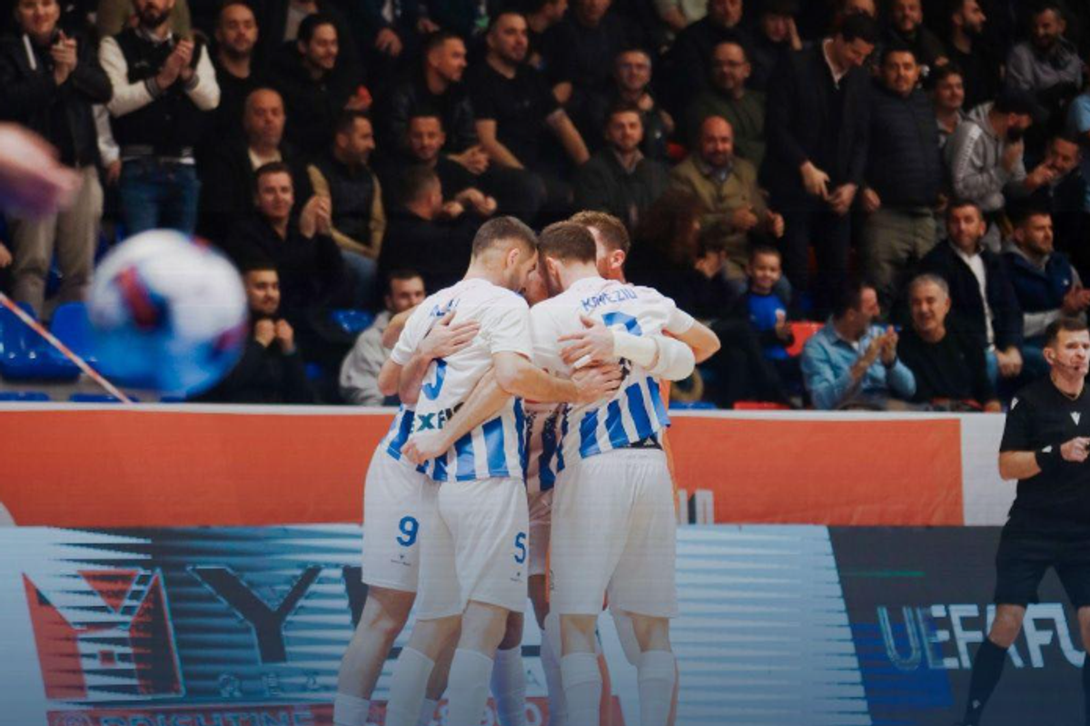 FC Prishtina 01 barazoi 3-3 me FC Riga në 1/16 të UEFA Futsal Champions League