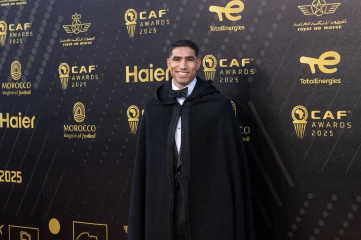 Achraf Hakimi shpallet Lojtari Afrikan i Vitit