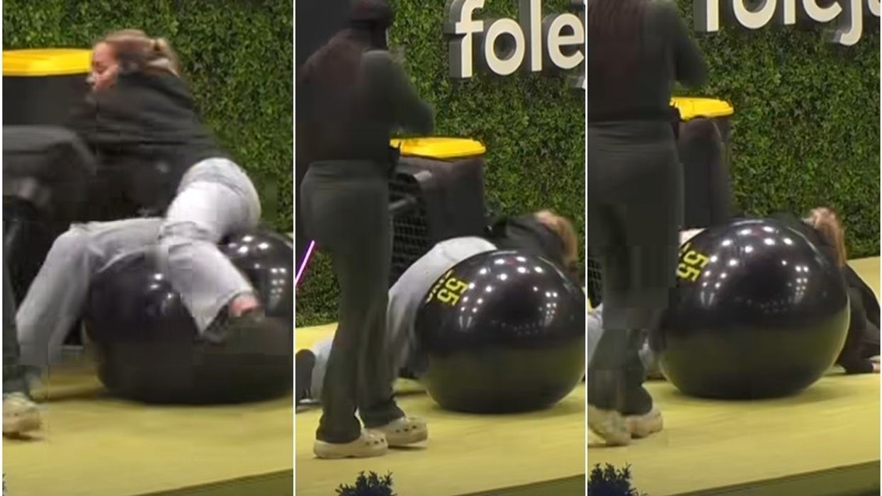 Elijona Binakaj rrëzohet në Big Brother VIP Kosova 4, banorët qeshin — ajo nuk u lëndua