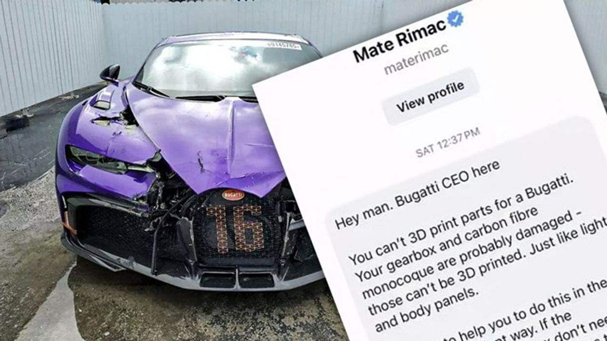 Bugatti i përgjigjet pronarit të Chiron Pur Sport pas kërcënimit me printim 3D