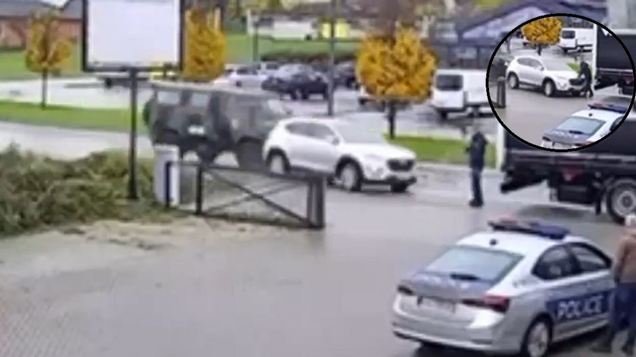 Zyrtar policor i plagosur pas goditjes nga vetura në Banjë të Istogut