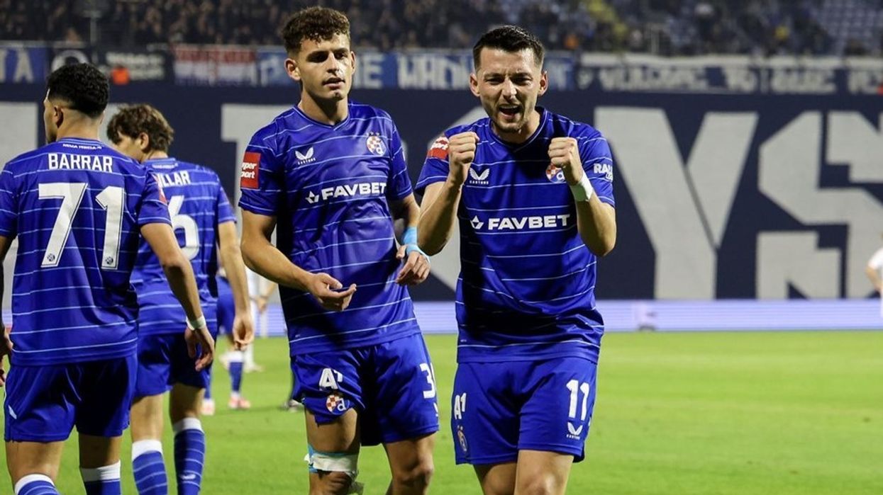 Arbër Hoxha shënon në minutën e 37-të dhe jep epërsinë për Dinamo Zagreb ndaj Varaždin