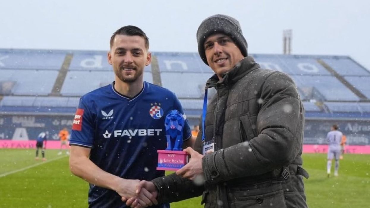 Arbër Hoxha shënon dy gola, Dinamo Zagreb mposht Varazdinin 3-1