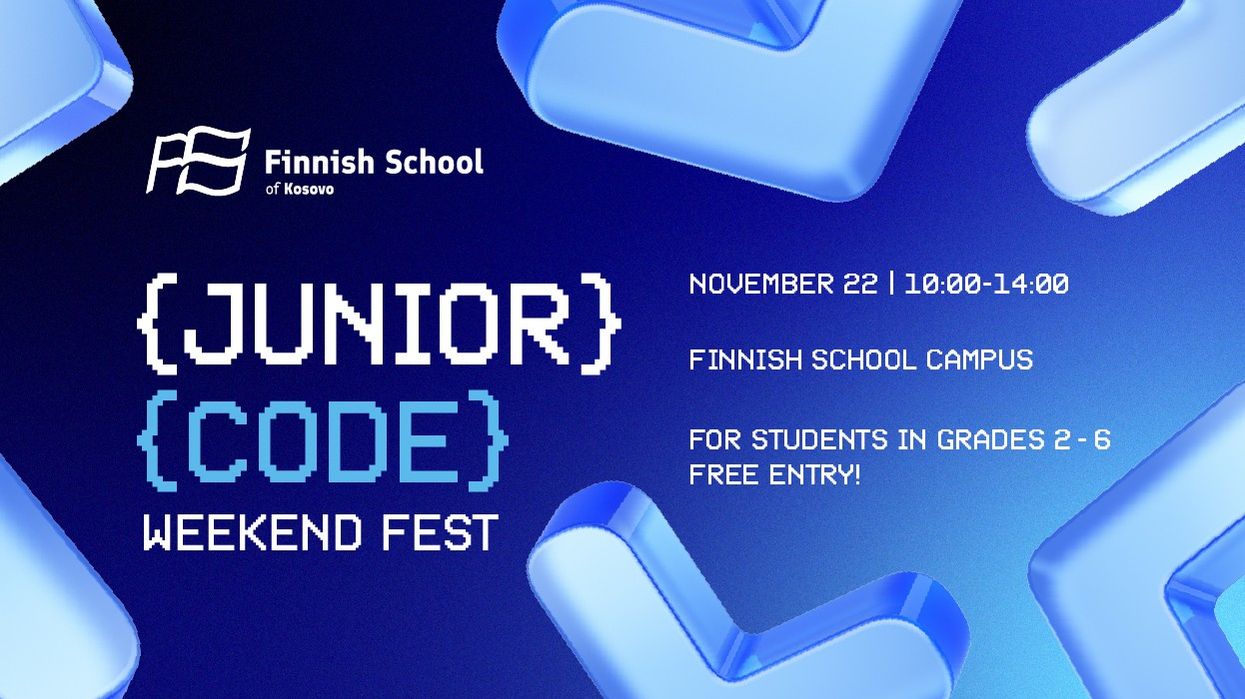 Shkolla Finlandeze organizon për të tetin vit radhazi Junior Code Weekend Fest